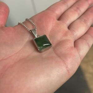 Vintage Handmade Stone Pendant